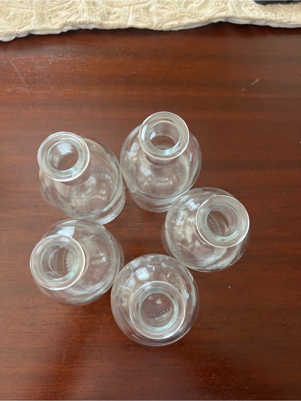 Set of 5 mini vases - Picture 3 of 4
